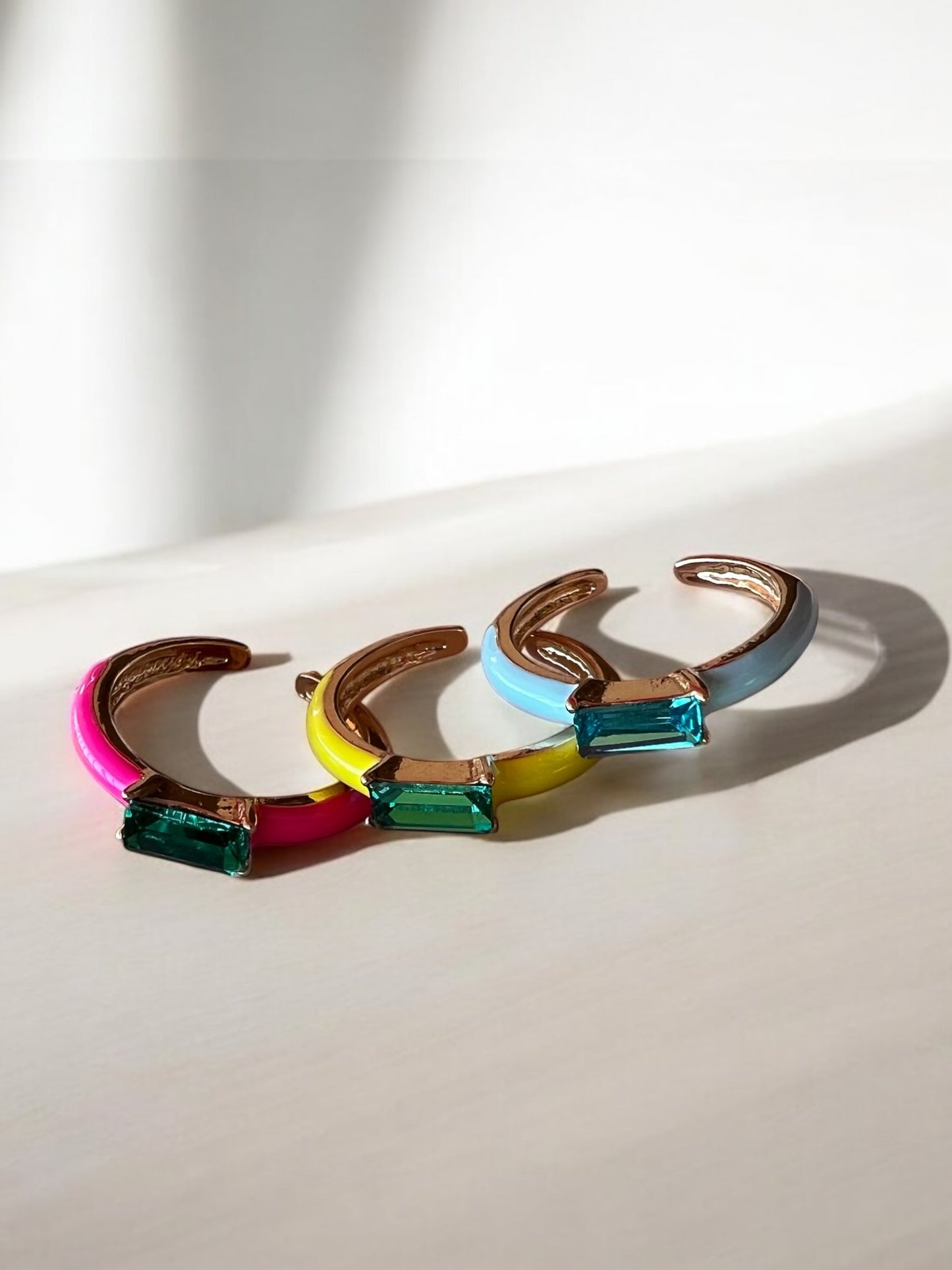 Yellow Bold Ring