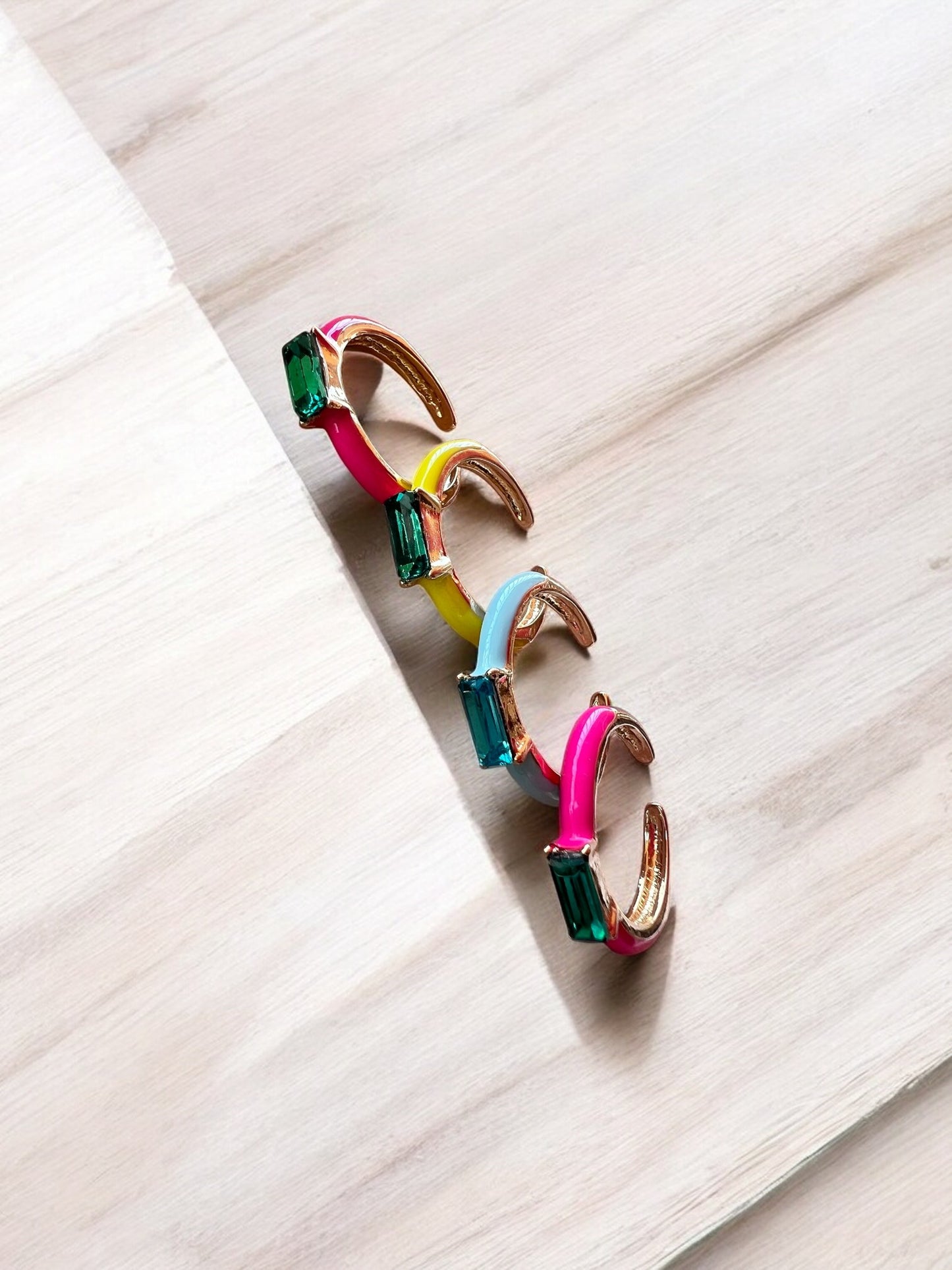 Green Bold Ring