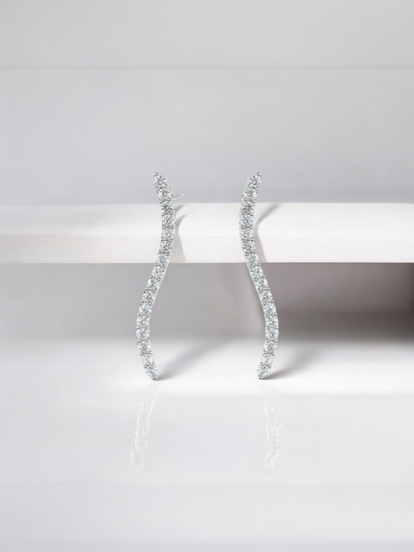 Σκουλαρίκια από Ασήμι 925 με Ζιργκόν