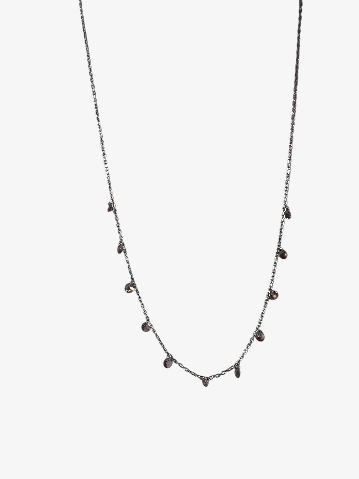 Ασημένιο Κολιέ Grey Glow