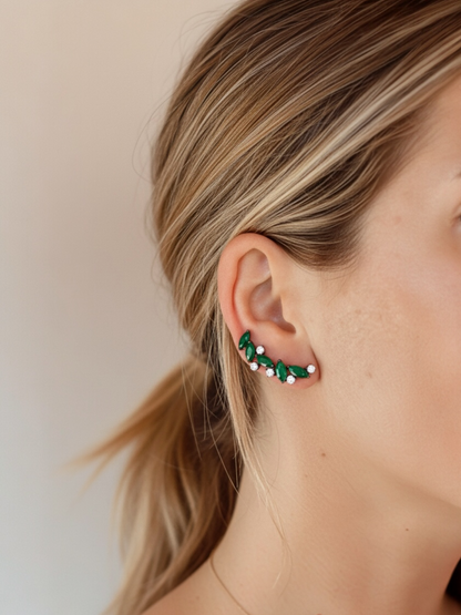 Ασημένια Ear Cuff