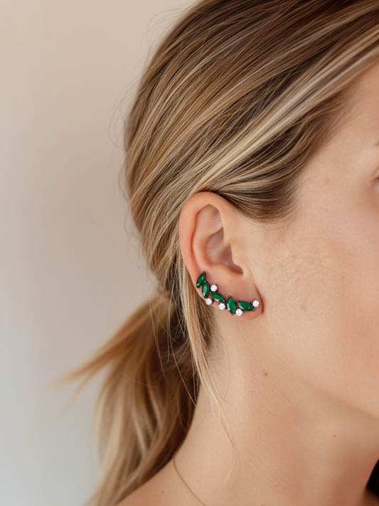 Ασημένια Ear Cuff