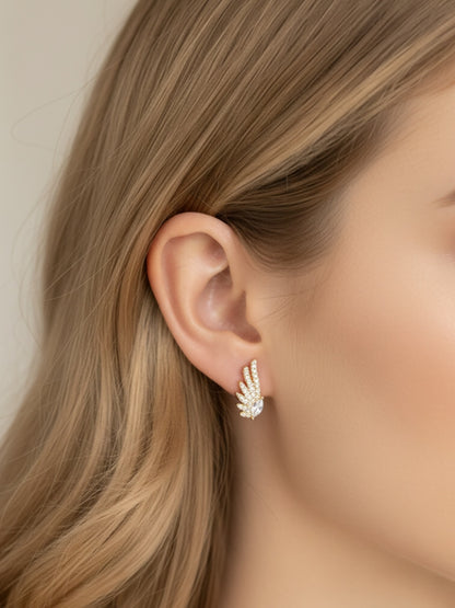 Ασημένιο Σκουλαρίκι Angel