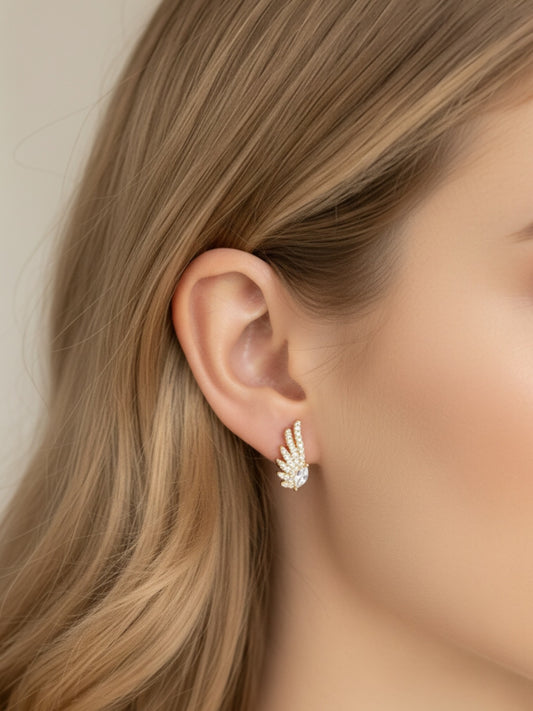 Ασημένιο Σκουλαρίκι Angel