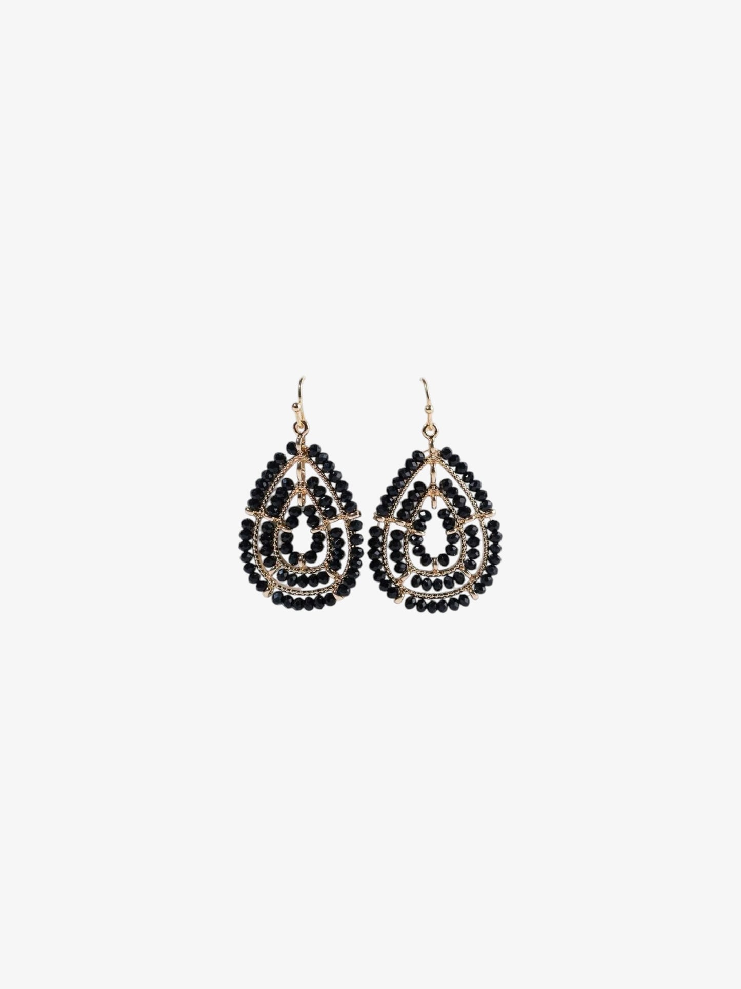 Σκουλαρίκια Black Elegance