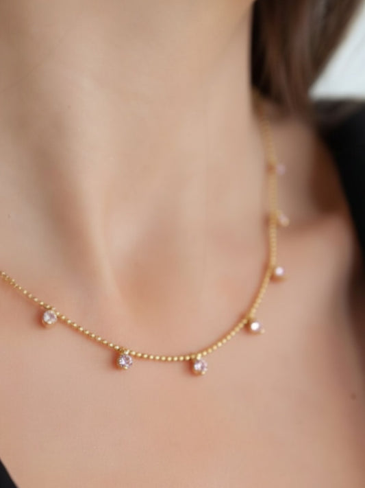 Sparkle Drops Necklace