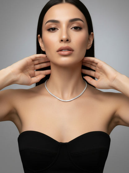 Ασημένια Ριβιέρα Λαιμού 925