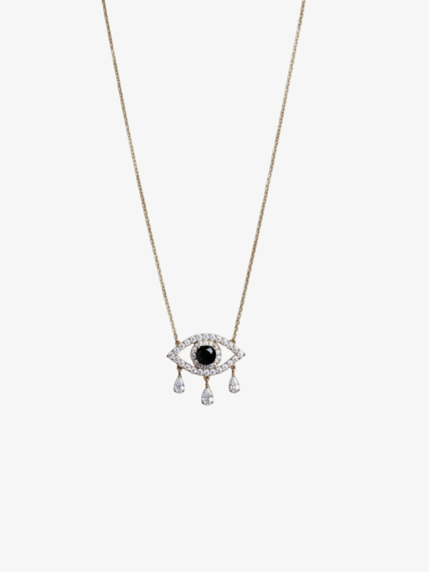 Ασημένιο Κολιέ Eye