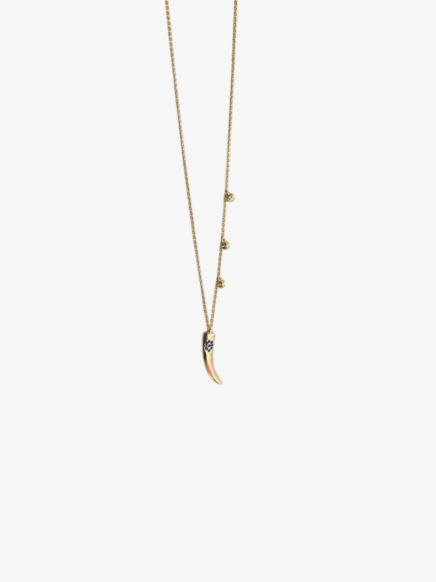 Ασημένιο Κολιέ Horn