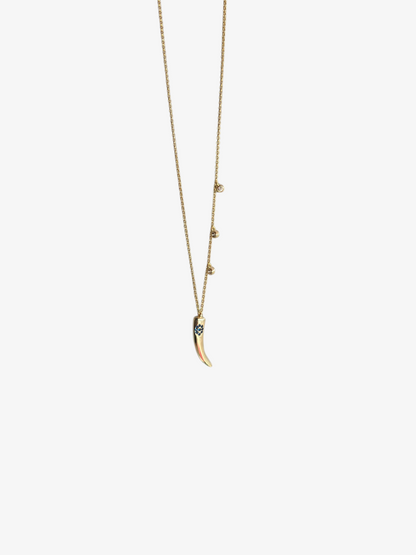 Ασημένιο Κολιέ Horn