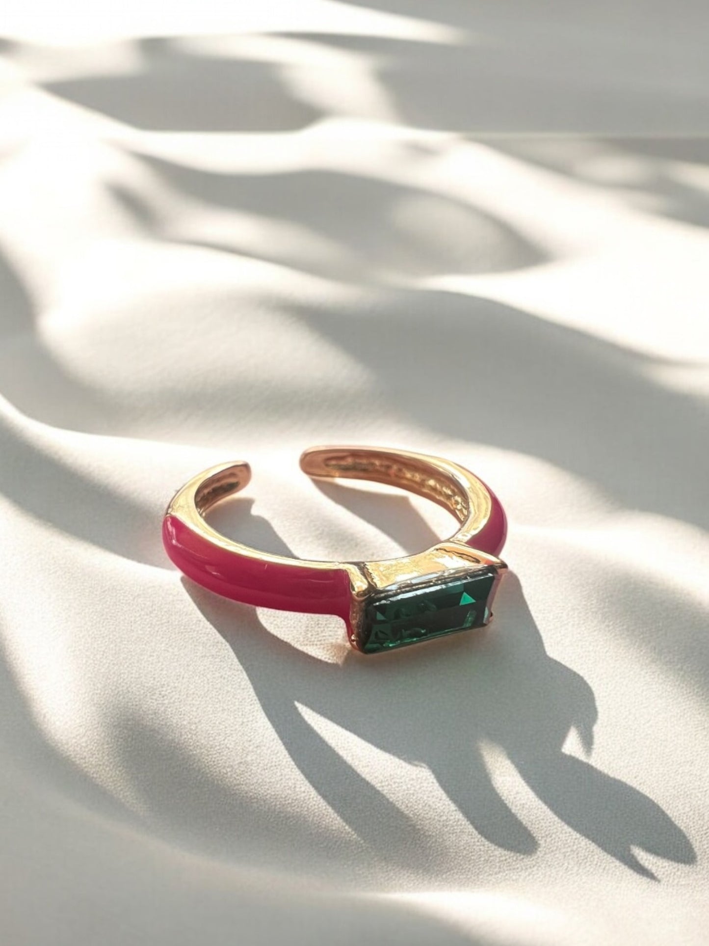 Fuchsia Bold Ring