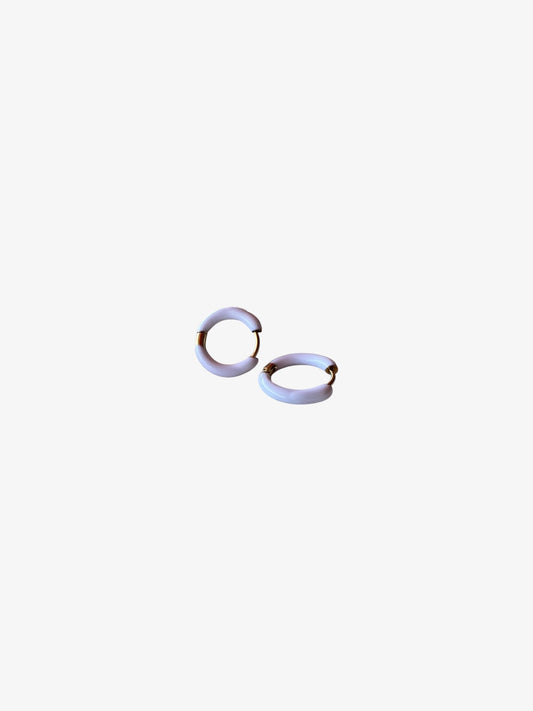 Mini Hoops White