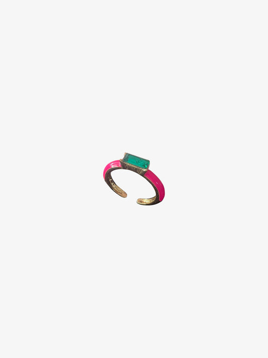 Fuchsia Bold Ring