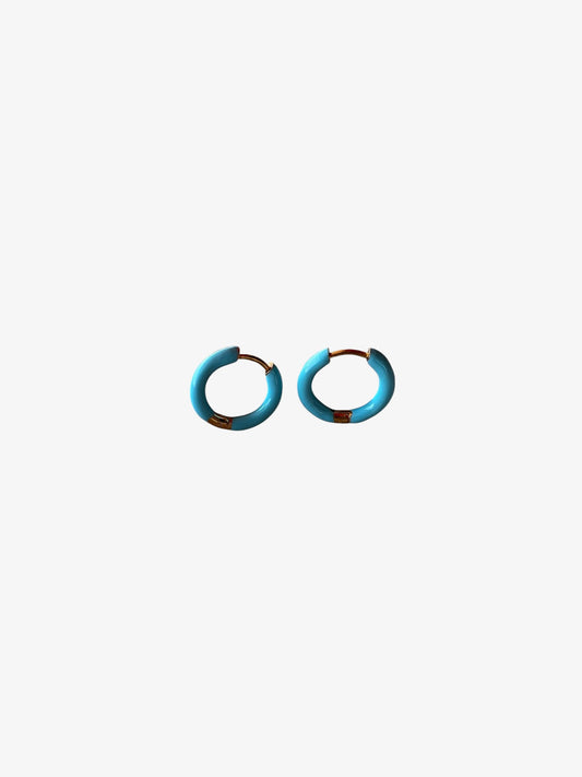 Mini Hoops Blue