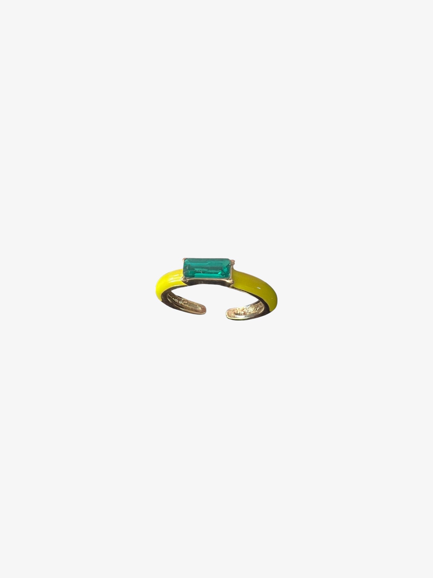 Yellow Bold Ring