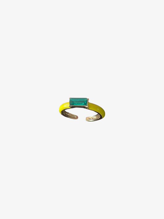 Yellow Bold Ring