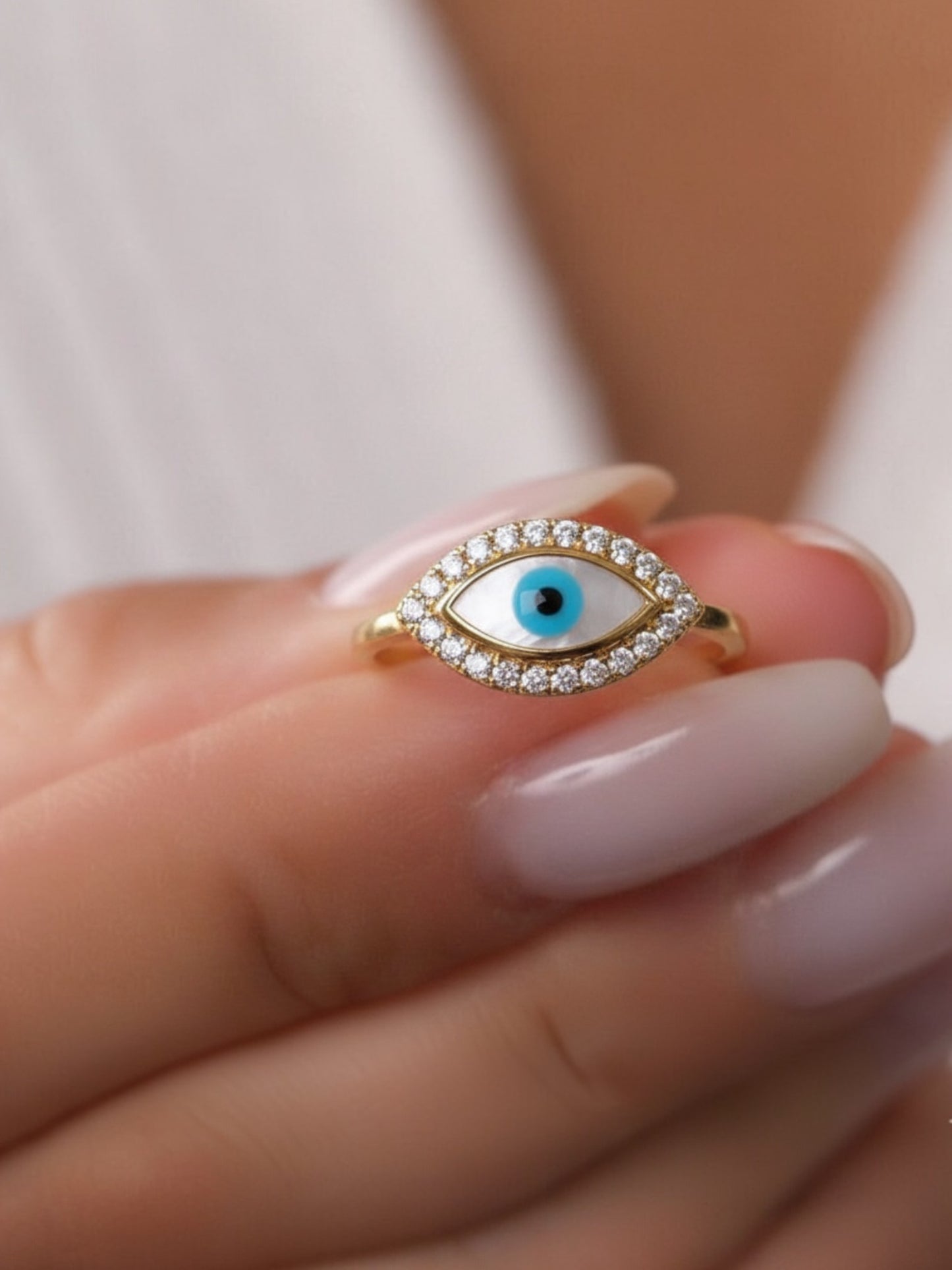 Δαχτυλίδι Evil Eye Aura