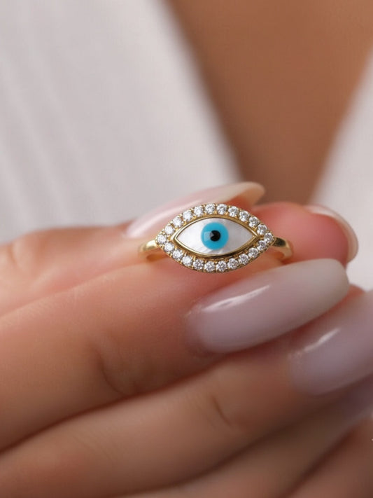 Δαχτυλίδι Evil Eye Aura