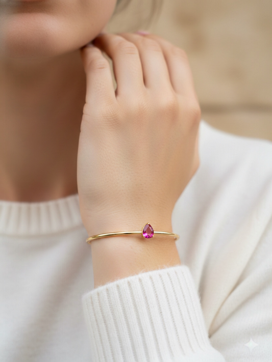 Χρυσό Ατσάλινο Βραχιόλι