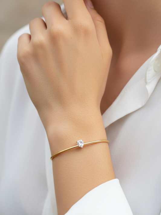 Χρυσό Ατσάλινο Βραχιόλι