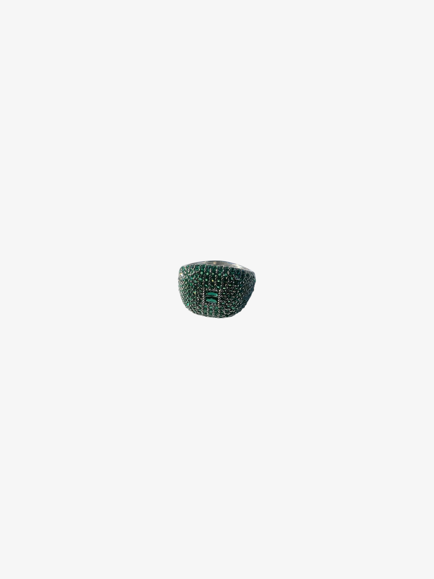 Ασημένιο Δαχτυλίδι Emerald Mystery