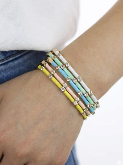 Pastel Enamel Bangle